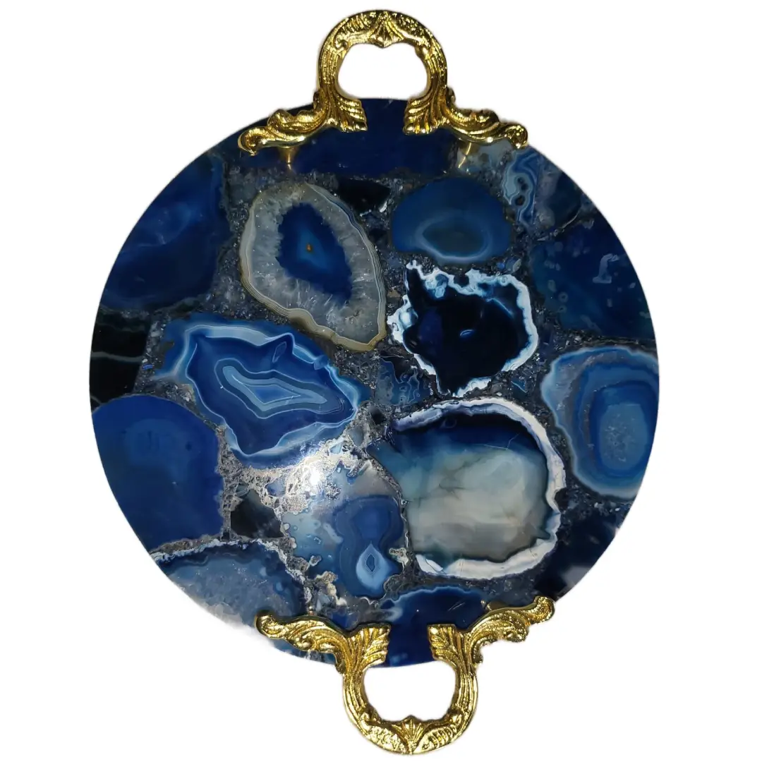 CRSYTAL ROUND TRAYS - Image 2