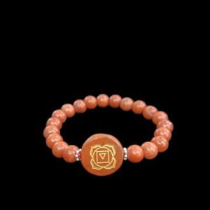 Root Chakra/ Muladhar Chakra Bracelet for Chakra Alignment, Energy Balance, and Spiritual Growth