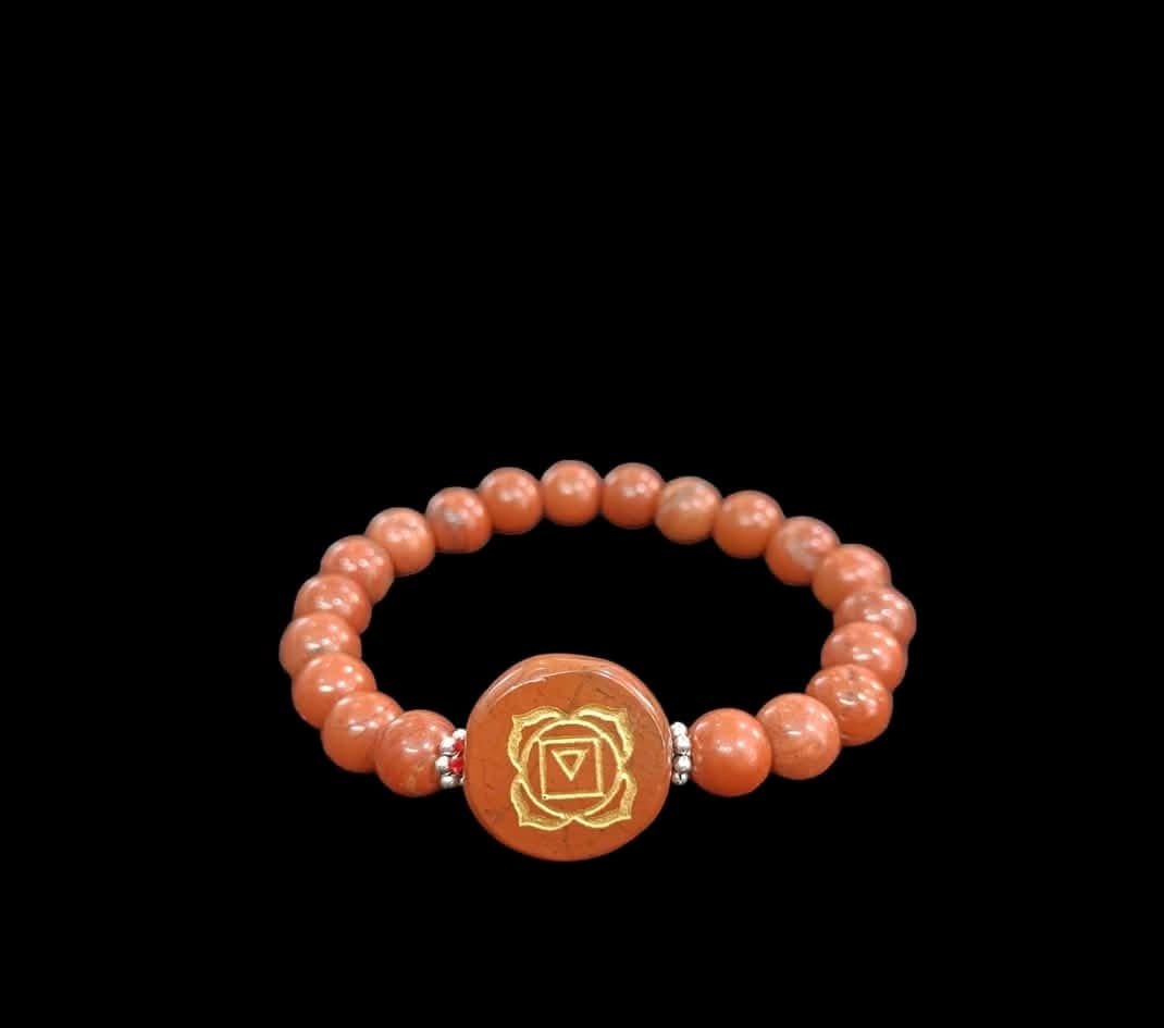 Root Chakra/ Muladhar Chakra Bracelet for Chakra Alignment, Energy Balance, and Spiritual Growth