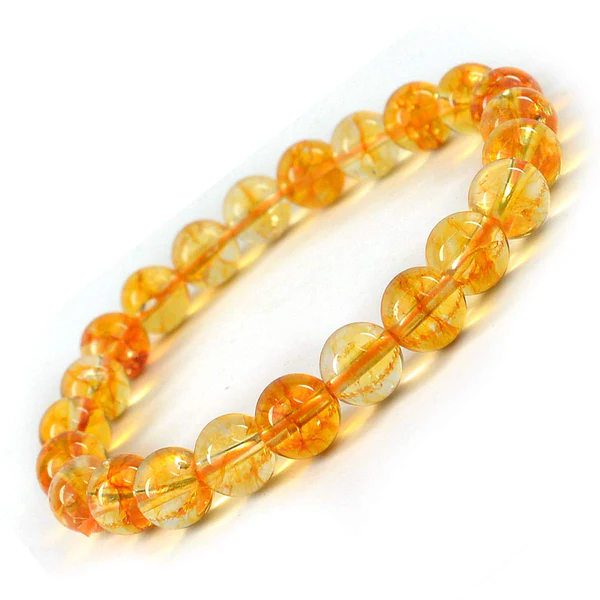 Citrine Crystal Bracelet For Abundance, Confidence & Wealth - Image 5