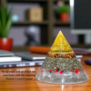 Dhan Yog & Vastu Money Attraction with Sri Yantra Crystal Cone  Pyramid